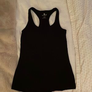 Black workout tank top size XS new